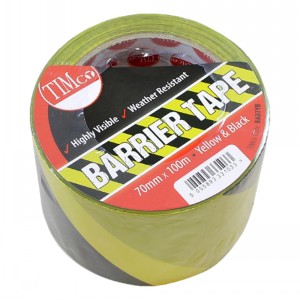 Barrier Hazzard Tape 70mm x 100m